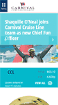 Mobile Screenshot of carnivalcorporation.com